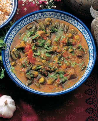 خورش باميه با گوشت